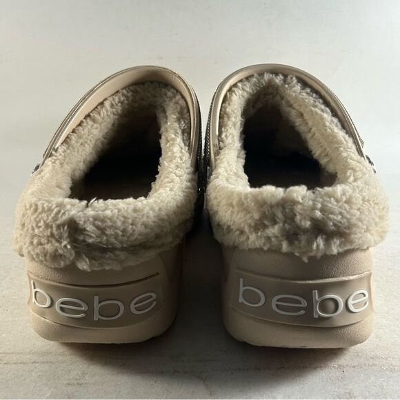 Bebe Janessa Women’s Clogs Lined Shoes Natural Tan Size 8 - Picture 4 of 8